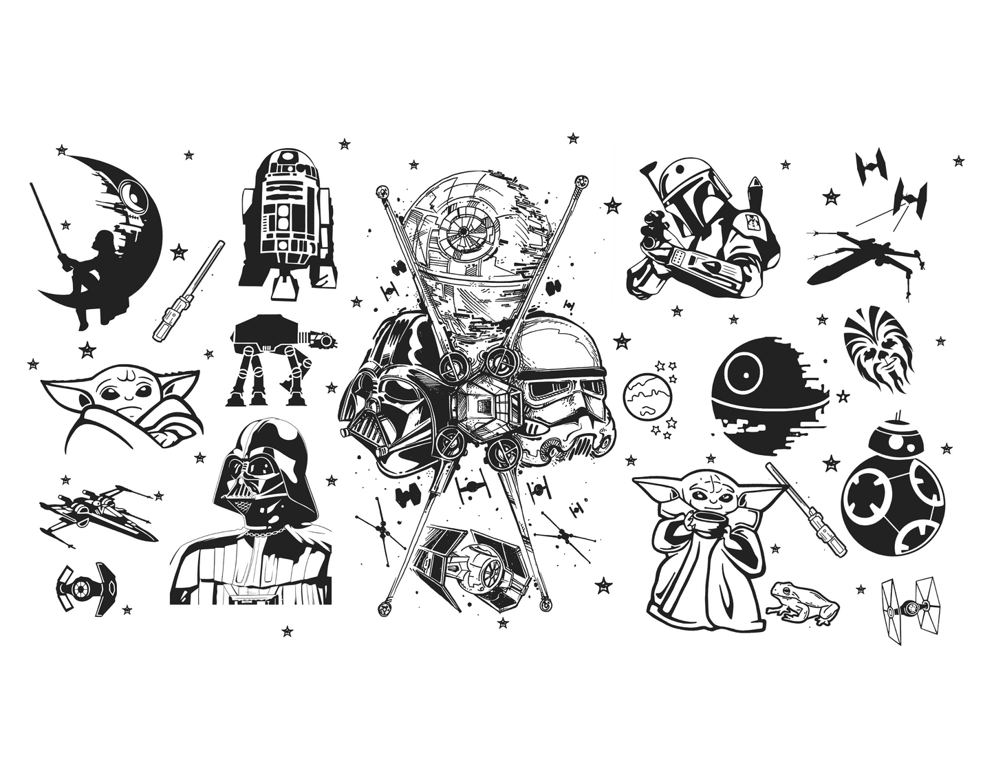 Galaxy Far Away Tumbler